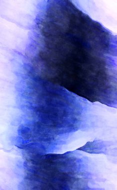 Soyut suluboya sanat eserleri. Fırça boyalı dijital resim. Renkli yaratıcı suluboya çizimi.