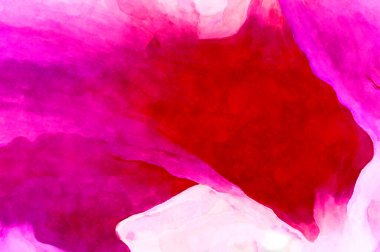 Soyut suluboya sanat eserleri. Fırça boyalı dijital resim. Renkli yaratıcı suluboya çizimi.