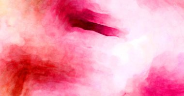 Soyut suluboya sanat eserleri. Fırça boyalı dijital resim. Renkli yaratıcı suluboya çizimi.