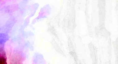 Soyut suluboya sanat eserleri. Fırça boyalı dijital resim. Renkli yaratıcı suluboya çizimi.