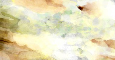 Soyut suluboya sanat eserleri. Fırça boyalı dijital resim. Renkli yaratıcı suluboya çizimi.