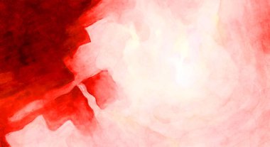 Soyut suluboya sanat eserleri. Fırça boyalı dijital resim. Renkli yaratıcı suluboya çizimi.