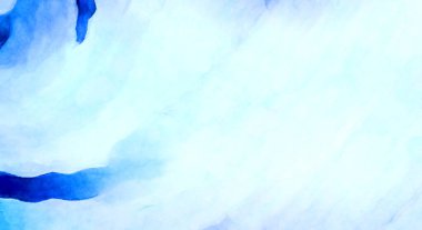 Soyut suluboya sanat eserleri. Fırça boyalı dijital resim. Renkli yaratıcı suluboya çizimi.