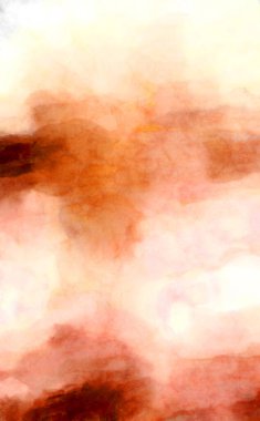 Soyut suluboya sanat eserleri. Fırça boyalı dijital resim. Renkli yaratıcı suluboya çizimi.