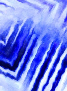 Soyut suluboya sanat eserleri. Fırça boyalı dijital resim. Renkli yaratıcı suluboya çizimi.