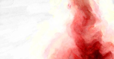 Soyut suluboya sanat eserleri. Fırça boyalı dijital resim. Renkli yaratıcı suluboya çizimi.