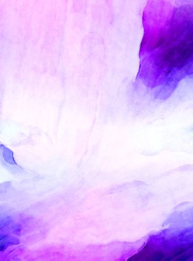 Soyut suluboya sanat eserleri. Fırça boyalı dijital resim. Renkli yaratıcı suluboya çizimi.