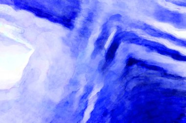 Soyut suluboya sanat eserleri. Fırça boyalı dijital resim. Renkli yaratıcı suluboya çizimi.