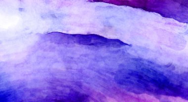 Soyut suluboya sanat eserleri. Fırça boyalı dijital resim. Renkli yaratıcı suluboya çizimi.