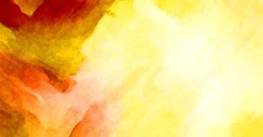 Soyut suluboya sanat eserleri. Fırça boyalı dijital resim. Renkli yaratıcı suluboya çizimi.