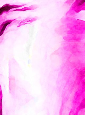 Soyut suluboya sanat eserleri. Fırça boyalı dijital resim. Renkli yaratıcı suluboya çizimi.