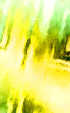 Soyut suluboya sanat eserleri. Fırça boyalı dijital resim. Renkli yaratıcı suluboya çizimi.