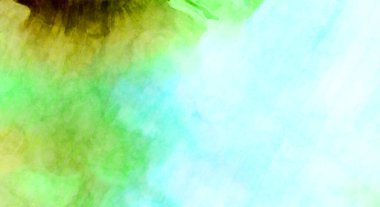 Soyut suluboya sanat eserleri. Fırça boyalı dijital resim. Renkli yaratıcı suluboya çizimi.