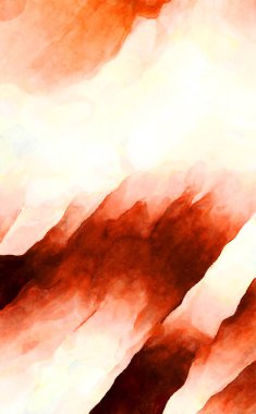 Soyut suluboya sanat eserleri. Fırça boyalı dijital resim. Renkli yaratıcı suluboya çizimi.