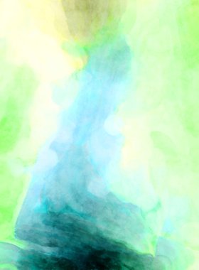 Soyut suluboya sanat eserleri. Fırça boyalı dijital resim. Renkli yaratıcı suluboya çizimi.