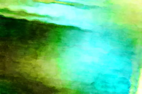 Expressief Abstract Aquarel Kunstwerk Borstel Geschilderd Digitale Kunst Schilderen Kleurrijke — Stockfoto