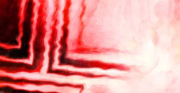 Expressief Abstract Aquarel Kunstwerk Borstel Geschilderd Digitale Kunst Schilderen Kleurrijke — Stockfoto