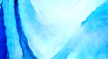 Soyut suluboya sanat eserleri. Fırça boyalı dijital resim. Renkli yaratıcı suluboya çizimi.