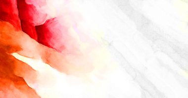 Soyut suluboya sanat eserleri. Fırça boyalı dijital resim. Renkli yaratıcı suluboya çizimi.