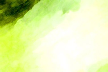 Soyut suluboya sanat eserleri. Fırça boyalı dijital resim. Renkli yaratıcı suluboya çizimi.