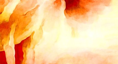 Soyut suluboya sanat eserleri. Fırça boyalı dijital resim. Renkli yaratıcı suluboya çizimi.