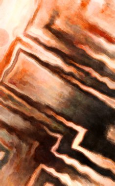 Soyut suluboya sanat eserleri. Fırça boyalı dijital resim. Renkli yaratıcı suluboya çizimi.