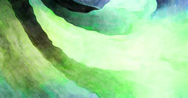 Soyut suluboya sanat eserleri. Fırça boyalı dijital resim. Renkli yaratıcı suluboya çizimi.