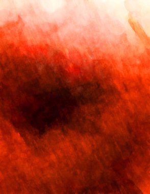 Soyut suluboya sanat eserleri. Fırça boyalı dijital resim. Renkli yaratıcı suluboya çizimi.