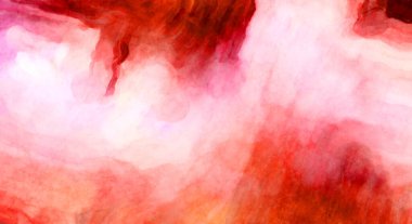 Soyut suluboya sanat eserleri. Fırça boyalı dijital resim. Renkli yaratıcı suluboya çizimi.