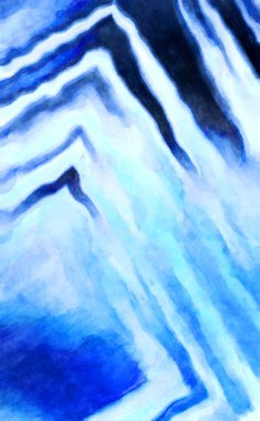 Soyut suluboya sanat eserleri. Fırça boyalı dijital resim. Renkli yaratıcı suluboya çizimi.