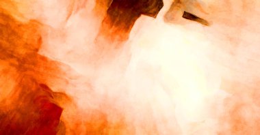 Soyut suluboya sanat eserleri. Fırça boyalı dijital resim. Renkli yaratıcı suluboya çizimi.