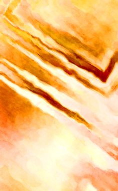 Soyut suluboya sanat eserleri. Fırça boyalı dijital resim. Renkli yaratıcı suluboya çizimi.