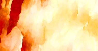 Soyut suluboya sanat eserleri. Fırça boyalı dijital resim. Renkli yaratıcı suluboya çizimi.