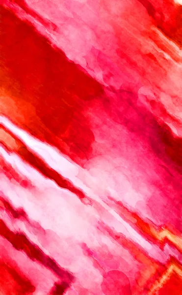 Expressive Abstract Watercolor Artwork Brush Painted Digital Art Painting Colorful — Stock Photo, Image