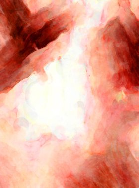 Soyut suluboya sanat eserleri. Fırça boyalı dijital resim. Renkli yaratıcı suluboya çizimi.