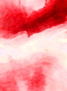 Soyut suluboya sanat eserleri. Fırça boyalı dijital resim. Renkli yaratıcı suluboya çizimi.