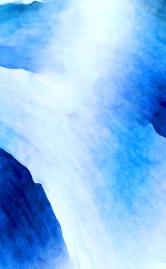 Soyut suluboya sanat eserleri. Fırça boyalı dijital resim. Renkli yaratıcı suluboya çizimi.