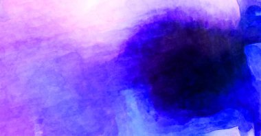 Soyut suluboya sanat eserleri. Fırça boyalı dijital resim. Renkli yaratıcı suluboya çizimi.