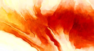 Soyut suluboya sanat eserleri. Fırça boyalı dijital resim. Renkli yaratıcı suluboya çizimi.