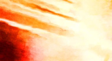 Soyut suluboya sanat eserleri. Fırça boyalı dijital resim. Renkli yaratıcı suluboya çizimi.