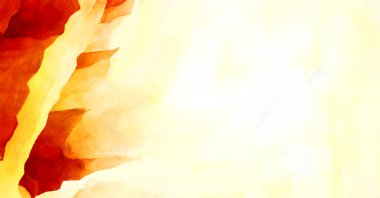 Soyut suluboya sanat eserleri. Fırça boyalı dijital resim. Renkli yaratıcı suluboya çizimi.