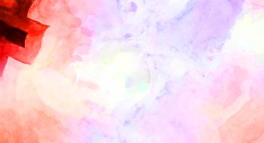 Soyut suluboya sanat eserleri. Fırça boyalı dijital resim. Renkli yaratıcı suluboya çizimi.