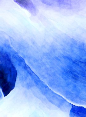 Soyut suluboya sanat eserleri. Fırça boyalı dijital resim. Renkli yaratıcı suluboya çizimi.