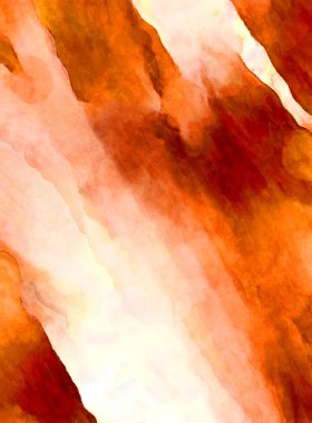 Soyut suluboya sanat eserleri. Fırça boyalı dijital resim. Renkli yaratıcı suluboya çizimi.