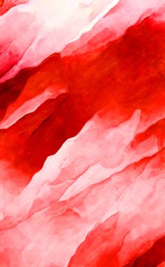 Soyut suluboya sanat eserleri. Fırça boyalı dijital resim. Renkli yaratıcı suluboya çizimi.