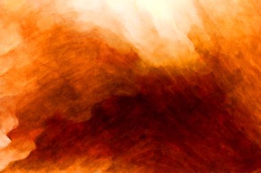 Soyut suluboya sanat eserleri. Fırça boyalı dijital resim. Renkli yaratıcı suluboya çizimi.