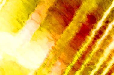 Soyut suluboya sanat eserleri. Fırça boyalı dijital resim. Renkli yaratıcı suluboya çizimi.