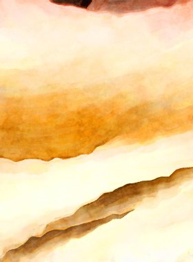 Soyut suluboya sanat eserleri. Fırça boyalı dijital resim. Renkli yaratıcı suluboya çizimi.