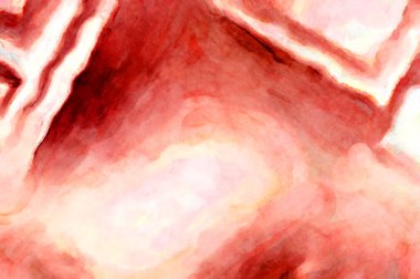 Soyut suluboya sanat eserleri. Fırça boyalı dijital resim. Renkli yaratıcı suluboya çizimi.