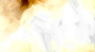 Soyut suluboya sanat eserleri. Fırça boyalı dijital resim. Renkli yaratıcı suluboya çizimi.